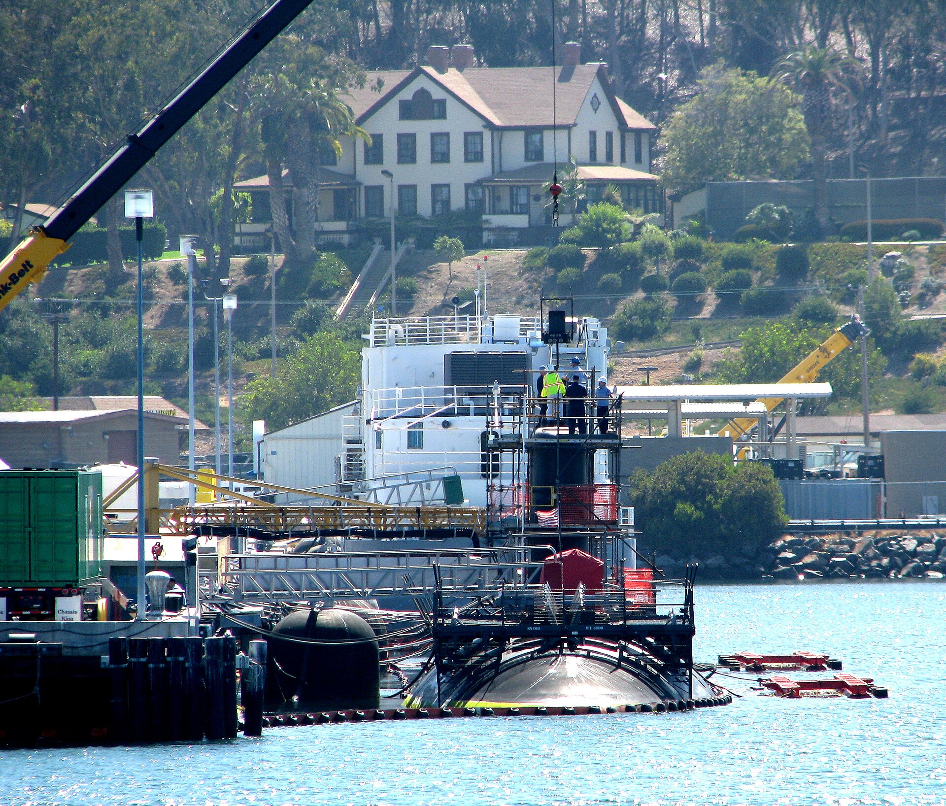 File photo of a Virginia-class submarine. Illustrative context; not a depiction of a new submarine design or the reported event.